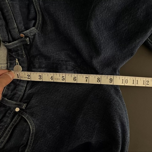 Wrangler Peter Max Retro Tapered Blue Denim Jeans Size 32x31 - Picture 11 of 13